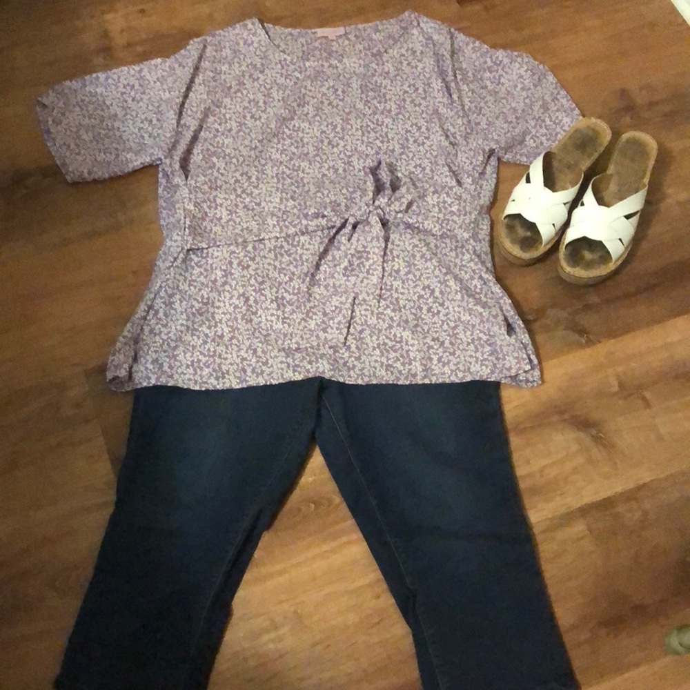 Kara Tie-Front Top